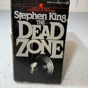 Stephen King The Dead Zone Signet First Printing August 1980 Paperback E9338